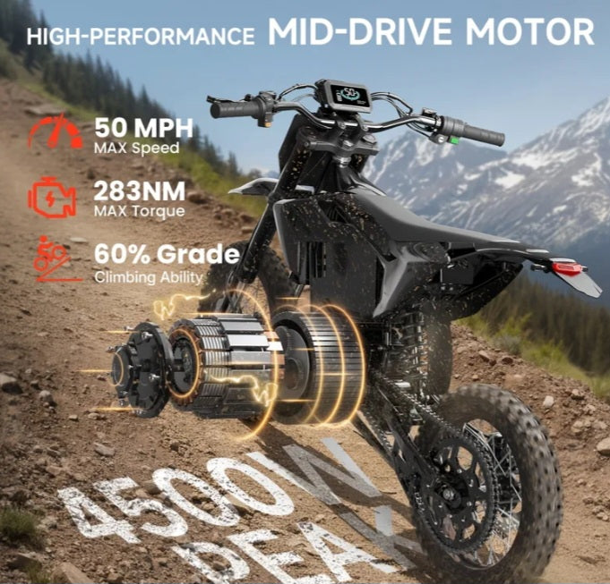 ELECTRIC SR DIRK BIKE(Black)